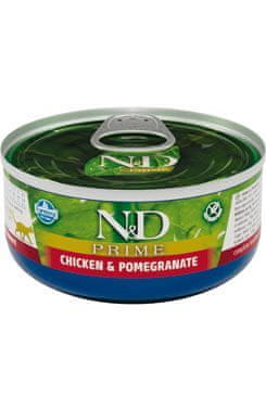 CAT PRIME Adult Chicken & Pomegranate 70g