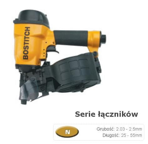 Bostitch BOSTITCH GWOŹDZIARKA PNEUMATYCZNA 25-55mm N N58C-1-E