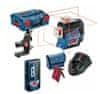 Bosch BOSCH LASER LINIOWY 3-PŁASZCZYZNOWY GLL 3-80 C + UCHWYT BM 1 + ODBIORNIK LR7 L-BOXX