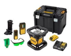 DeWalt DEWALT.LASER OBROTOWY 18V DCE079D1G ZIELONY SAMOPOZIOM. 76m 1x2,0Ah TSTAK