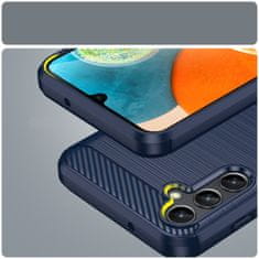 IZMAEL Pouzdro Carbon Bush TPU pre Samsung Galaxy A14 5G - Modrá KP24358