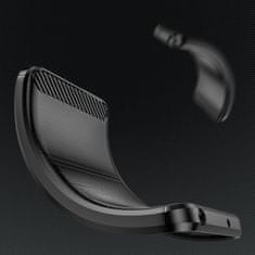 OEM Carbon silikonové pouzdro na iPhone 14 6.1" Black