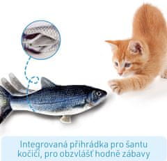 Mediashop Flippity Fish - Hračka pro kočky ryba