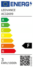 Osram Sada 3x GU10 LED žárovky 2,6W = 35W 2700K OSRAM