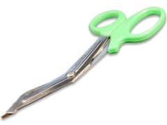 Ratujesz Bezpečné ovazovací nůžky 19 cm zelené
