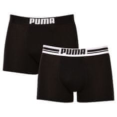 Puma 2PACK pánské boxerky černé (651003001 200) - velikost L