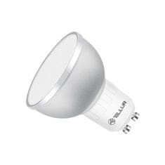 Tellur WiFi Smart LED RGB žárovka GU10, 5 W, čirá, teplá bílá