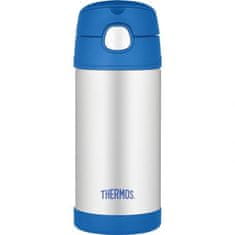 Thermos Dětská termoska s brčkem Termoska 0,35l modrá