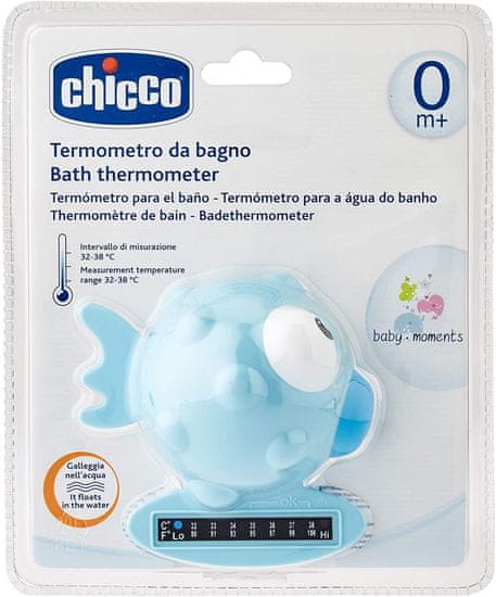 Chicco Teploměr Rybička světle-modrá