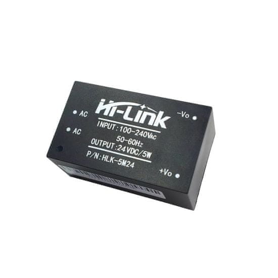 Hi-Link Napájecí zdroj 240V /24V 208mA HLK-5M24 verze pro tisk