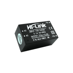 Hi-Link Napájecí zdroj 240V / 5V 600mA HLK-PM01 verze pro tisk