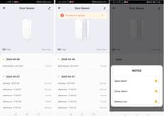 Moes ZigBee 3.0 senzor otevření oken a dveří Tuya Smart Life