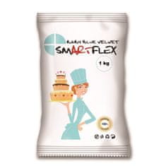 Smartflex Baby Blue velvet 1kg - potahovací hmota