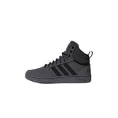 Adidas Boty šedé 38 2/3 EU Hoops 30 Mid Wtr