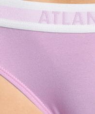 ATLANTIC Dámské kalhotky Bikini 3Pack - fialová/zelená/černá Velikost: XL