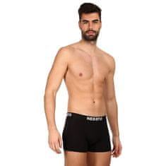 Nedeto 10PACK pánské boxerky černé (10NDTB001-brand) - velikost 5XL