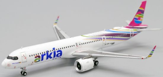 JC Wings Airbus A321-251NX, Arkia - Israeli Airlines, Named "אהוד מנור", Izrael, 1/400