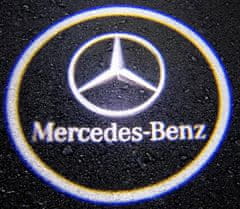 Rabel LED logo projektor MERCEDES značka automobilu 12V