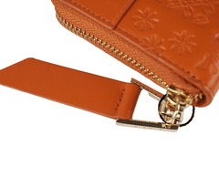 Jadise czech Dámská kožená peněženka majolika oranžová na zip dělená