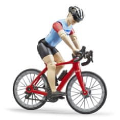 Widmann Bruder Silniční kolo s figurkou cyklisty