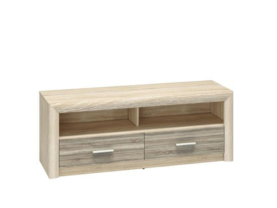 ML meble CASTEL 13 sonoma light/MDF sonoma truffle - RTV skříňka