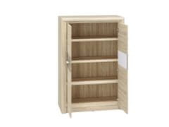 ML meble CASTEL 05 sonoma light/MDF sonoma truflový - komoda