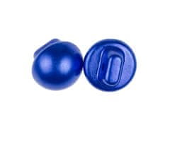 Knoflík pecka - balení po 10ks - prům. 10 mm - tmavá modrá, perleťová