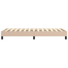 Vidaxl Box spring postel cappuccino 100 x 200 cm umělá kůže