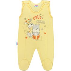 NEW BABY New Baby chug baby onesies žlutá 86 (12-18m)