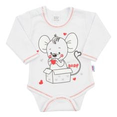 NEW BABY New Baby Mouse White 80 (9-12m)