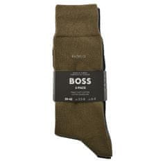 Hugo Boss Pánské vysoké ponožky 3Pack Velikost: M 50469366-964