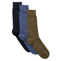 Hugo Boss Pánské vysoké ponožky 3Pack Velikost: M 50469366-964