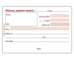 Baloušek Příjmový pokladní doklad A6 eko