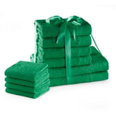 FLHF Amari ručník láhev zelená 2*70x140+4*50x100+4*30X50 AmeliaHome
