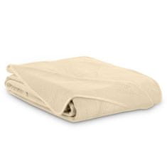 FLHF Bettüberwurf Palsha Cappuccino gestickt Velvet. Polyester 170x210 AmeliaHome