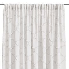 FLHF Delva závěs krémový vyšívaný boho voile 140x270 AmeliaHome