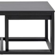 FLHF Dvojitý stůl černý 120x60 Actona