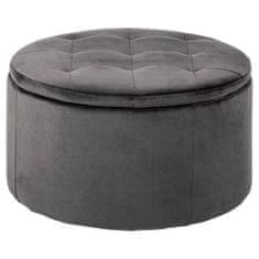 FLHF Worry pouffe graphite pro interiér Actona