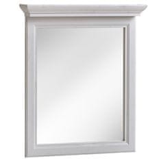 FLHF Zámecké zrcadlo bílé klasické pro interiér Hakano
