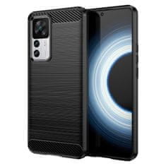 MG Carbon silikonový kryt na Xiaomi 12T Pro / Xiaomi 12T, černý