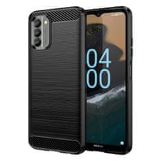 MG Carbon silikonový kryt na Nokia G400, černý