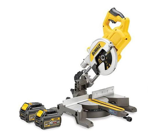 DeWalt DEWALT FLEXVOLT PIŁA UKOŚNICA 54V / 18V 216mm 2 x 6,0Ah LI-ION DCS777T2