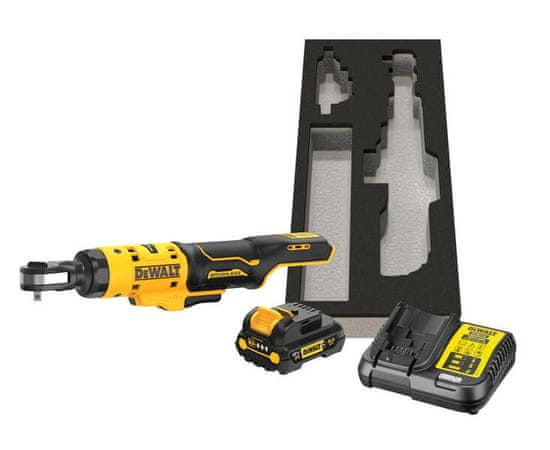 DeWalt RÁČNA DEWALT 12V 54Nm 1/4" 1x3