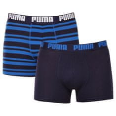 Puma 2PACK pánské boxerky vícebarevné (601015001 056) - velikost M