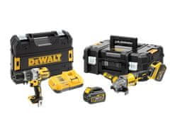 DeWalt DEWALT ZESTAW COMBO 18/54V DCD996+DCG414 FLEXVOLT 2x6,0Ah TSTAK DCK2055T2T