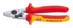 Knipex Nůžky na kabely a dráty 1000V Izolované nůžky 165Mm Fi=15Mm / 50Mm2