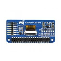 Waveshare Displej OLED 2,23" 128x32 HAT overlay pro Raspberry Pi SSD1305 SPI/I2C