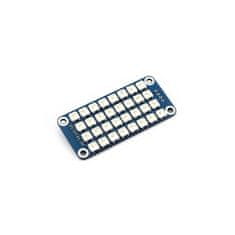 Waveshare Věrný barevný RGB LED displej pro Raspberry Pi s WS2812B