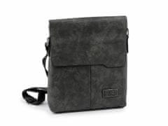 Kraftika 1ks šedá střední taška crossbody uni 25x28 cm, ledvinky