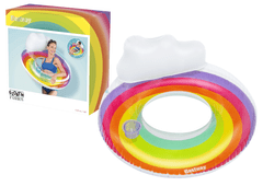 shumee Nafukovací plavecký kruh 107 cm Rainbow Bestway 43647